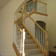 Custom Staircase | Detailed Custom Staircase by KJ Cramer Construction.